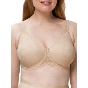 Triumph Womens Contouring Sensation Minimizer Bra - Beige Polyamide - Size 40e Triumph Womens Contouring Sensation Minimizer Bra - Beige Polyamide - Size 40e
