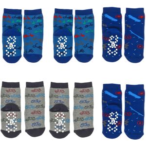 Le Petit Garçon Childrens Unisex Pack-6 Of Children'S Non-Slip Socks Lpg2004 - Multicolour - Size Uk 8.5 Infant Le Petit Garçon Childrens Unisex Pack-6 Of Children'S Non-Slip Socks Lpg2004 - Multicolour - Size Uk 8.5 Infant