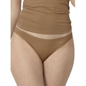 Sloggi Womens Go Brazil 2 Pack Briefs - Brown Cotton - Size X-Small Sloggi Womens Go Brazil 2 Pack Briefs - Brown Cotton - Size X-Small