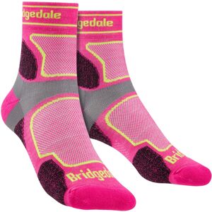Bridgedale Womens Trail Running T2 Coolmax Socks - Pink - Ultralight Trail Shoe Bridgedale Womens Trail Running T2 Coolmax Socks - Pink - Ultralight Trail Shoe