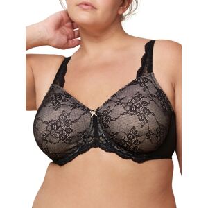 Triumph Womens Contouring Sensation Minimizer Bra - Black Polyamide - Size 36f Triumph Womens Contouring Sensation Minimizer Bra - Black Polyamide - Size 36f