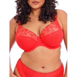 Elomi Womens Charley Side Support Plunge Bra - Salsa - Red Polyamide - Size 46dd Elomi Womens Charley Side Support Plunge Bra - Salsa - Red Polyamide - Size 46dd