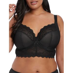 Elomi Womens Charley Bralette - Black Polyamide - Size 36gg Elomi Womens Charley Bralette - Black Polyamide - Size 36gg