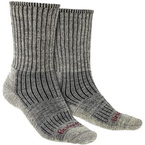 Bridgedale Men’s Hiking Merino Wool Socks - Stone Grey - UK 12-15 Bridgedale Men’s Hiking Merino Wool Socks - Stone Grey - UK 12-15