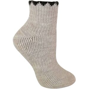 Sock Snob Womens - Ladies Winter Warm Short Alpaca Wool Blend Hiking Socks - Stone - Size Uk 4-6.5 Sock Snob Womens - Ladies Winter Warm Short Alpaca Wool Blend Hiking Socks - Stone - Size Uk 4-6.5