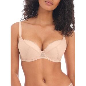 Freya Womens Signature Padded Plunge Bra - Beige Nylon - Size 30dd Freya Womens Signature Padded Plunge Bra - Beige Nylon - Size 30dd