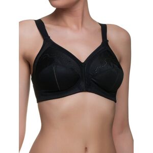 Triumph Womens Doreen + Cotton 01 N Non Wired Full Cup Bra - Black - Size 44dd Triumph Womens Doreen + Cotton 01 N Non Wired Full Cup Bra - Black - Size 44dd