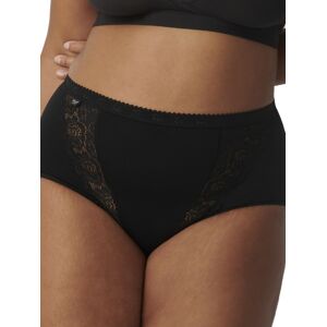 Sloggi Womens Chic Maxi 4 Pack Briefs - Black Cotton - Size Small Sloggi Womens Chic Maxi 4 Pack Briefs - Black Cotton - Size Small