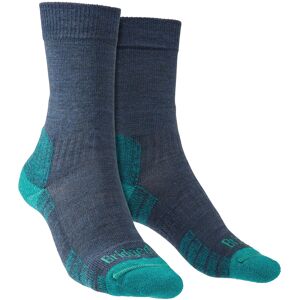 Bridgedale - Womens Hiking Lightweight Merino Socks - Denim - Blue Merino Wool - Size 5-6.5 (Uk Shoe) Bridgedale - Womens Hiking Lightweight Merino Socks - Denim - Blue Merino Wool - Size 5-6.5 (Uk Shoe)