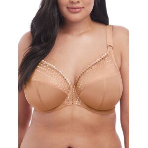 Elomi Womens Matilda Plunge Side Support Bra - Beige Polyamide - Size 38gg Elomi Womens Matilda Plunge Side Support Bra - Beige Polyamide - Size 38gg