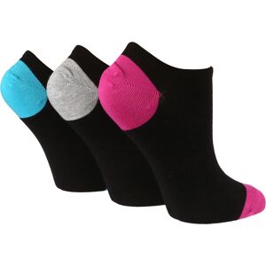 Wildfeet Womens Wild Feet - 3 Pack Ladies Breathable Bamboo Low Cut Trainer Socks - Pink Viscose - Size Uk 4-6.5 Wildfeet Womens Wild Feet - 3 Pack Ladies Breathable Bamboo Low Cut Trainer Socks - Pink Viscose - Size Uk 4-6.5