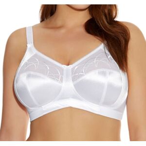 Elomi Womens Cate Non Wired Bra - White Polyamide - Size 38e Elomi Womens Cate Non Wired Bra - White Polyamide - Size 38e
