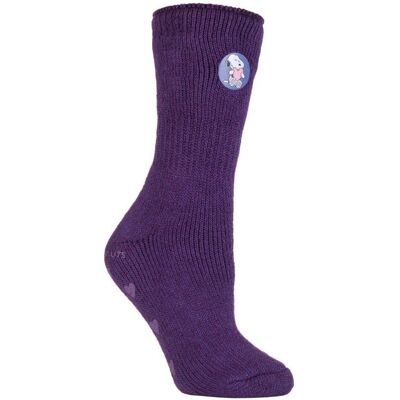 Heat Holders Womens - Ladies Thick Cute Soft Non Slip Indoor Cosy Eeyore Thermal Slipper Socks With Grips - Peanuts - Multicolour - Size Uk 4-8 Heat Holders Womens - Ladies Thick Cute Soft Non Slip Indoor Cosy Eeyore Thermal Slipper Socks With Grips - Peanuts - Multicolour - Size Uk 4-8