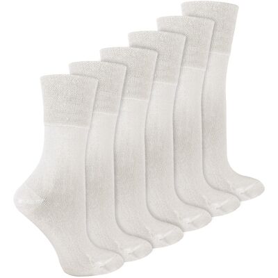 Iomi Womens - 6 Pack Ladies Diabetic Bamboo Socks Iomi Womens - 6 Pack Ladies Diabetic Bamboo Socks