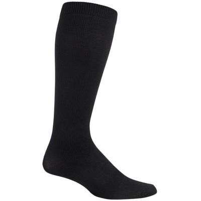 Iomi - Mens 18 Mmhg Graduated Compression Travel Flight Socks For Dvt - Black Polyamide - Size 6.5-8 (Uk Shoe) Iomi - Mens 18 Mmhg Graduated Compression Travel Flight Socks For Dvt - Black Polyamide - Size 6.5-8 (Uk Shoe)