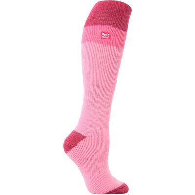 Heat Holders Womens Thermal Ski Socks - Pink, 2.3 Tog - UK 4-6.5 Heat Holders Womens Thermal Ski Socks - Pink, 2.3 Tog - UK 4-6.5