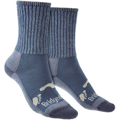 Bridgedale Kids Merino Wool Hiking Socks - Storm Blue - Size 1-3 Bridgedale Kids Merino Wool Hiking Socks - Storm Blue - Size 1-3