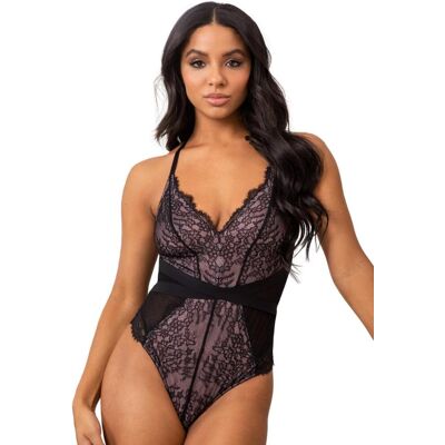 Pour Moi Womens 21709 Dark Romance Body - Black Elastane - Size 8 Uk Pour Moi Womens 21709 Dark Romance Body - Black Elastane - Size 8 Uk