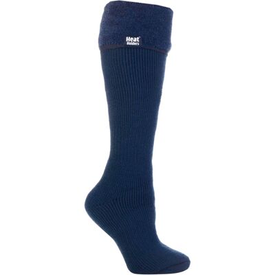 Heat Holders Womens Thermal Wellington Boot Socks - Indigo Blue - UK 4-6.5 - Socks Heat Holders Womens Thermal Wellington Boot Socks - Indigo Blue - UK 4-6.5 - Socks