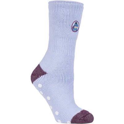 Heat Holders Womens - Ladies Thick Cute Soft Non Slip Indoor Cosy Eeyore Thermal Slipper Socks With Grips - - Multicolour - Size Uk 4-8 Heat Holders Womens - Ladies Thick Cute Soft Non Slip Indoor Cosy Eeyore Thermal Slipper Socks With Grips - - Multicolour - Size Uk 4-8