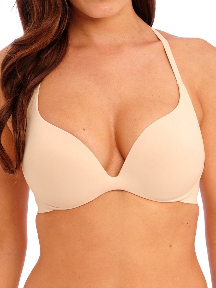 Wacoal Womens Ines Secret Push Up Bra - Beige Polyamide - Size 34f