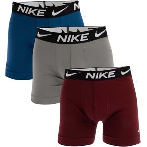 Nike Mens Dri-Fit Essential Micro 3 Pack Boxer Briefs In Multi Colour - Multicolour - Size X-Large
