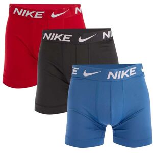 Nike Mens Dri-Fit Essential Micro 3 Pack Boxer Trunks In Multi Colour - Multicolour - Size X-Large
