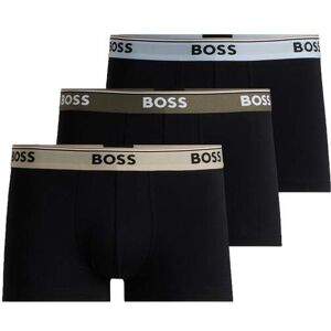 Hugo Boss Black Mens 3 Pack Trunk Boxer Short Beige/khaki/blue - Size 2xl