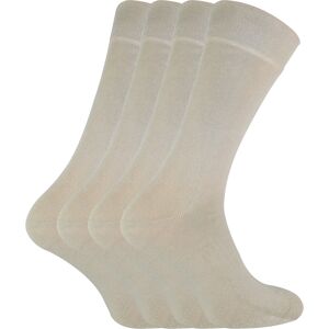 Sock Snob Womens - 4 Pairs Bamboo Thin Super Soft Suit Socks For Men & Women - Natural Nylon - Size Uk 4-6.5 Sock Snob Womens - 4 Pairs Bamboo Thin Super Soft Suit Socks For Men & Women - Natural Nylon - Size Uk 4-6.5