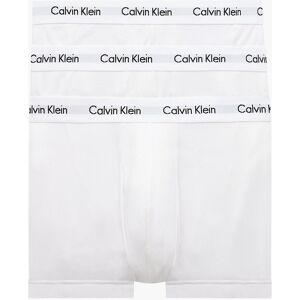 Calvin Klein Mens Cotton 3 Pack Trunks - White - Size X-Large Calvin Klein Mens Cotton 3 Pack Trunks - White - Size X-Large
