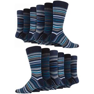 Sock Snob 12 Pair Multipack Mens Cotton Colourful Striped Dress Socks Sock Snob 12 Pair Multipack Mens Cotton Colourful Striped Dress Socks