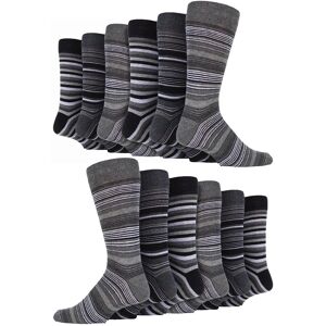 Sock Snob 12 Pair Multipack Mens Cotton Colourful Striped Dress Socks Sock Snob 12 Pair Multipack Mens Cotton Colourful Striped Dress Socks