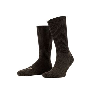 Falke Walkie Ergo Mens Sock In Dark Brown Fabric - Size 11-12 (Uk Shoe)