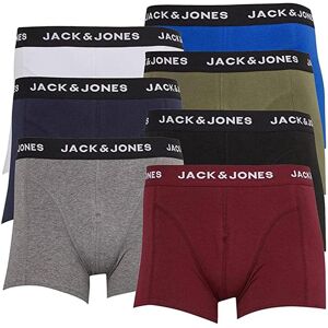 Jack & Jones Mens Shorts, Underwear, Multipack Trunks - Multicolour Cotton - Size X-Large Jack & Jones Mens Shorts, Underwear, Multipack Trunks - Multicolour Cotton - Size X-Large