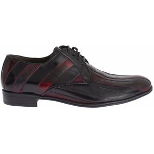 Dolce & Gabbana Mens Black Bordeaux Leather Dress Formal Shoes - Size 39.5 Eu/it