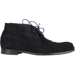 Hugo Boss Pre-Owned Mens Desert Lace-Up Ankle Boots In Black Suede - Size Uk 6