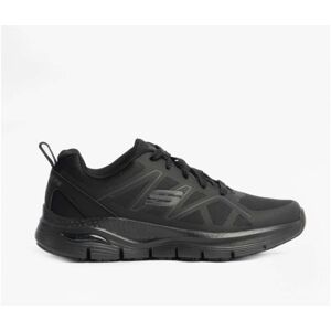 Skechers Arch Fit Sr Axtell Mens Mesh Trainers Black - Size Uk 6.5