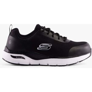 Skechers Work 200086ec Arch Fit Sr - Ringstap Mens Safety Trainers Black/white - Size Uk 10.5