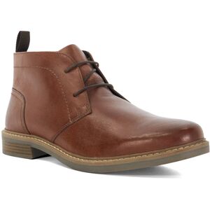 Dune London Mens Clydell - Lace-Up Chukka Boots - Brown Leather - Size Uk 10 Dune London Mens Clydell - Lace-Up Chukka Boots - Brown Leather - Size Uk 10