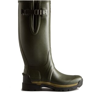 Hunter Mens Balmoral Adj Tec Sole Tall Boot Dark Olive - Green - Size Uk 8 Hunter Mens Balmoral Adj Tec Sole Tall Boot Dark Olive - Green - Size Uk 8