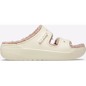 Crocs Mens Classic Cozzzy Sandal - Off-White - Size Uk 5 Crocs Mens Classic Cozzzy Sandal - Off-White - Size Uk 5