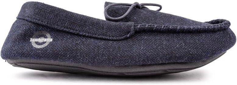 Lambretta Mens Bear Slippers - Blue - Size Uk 7