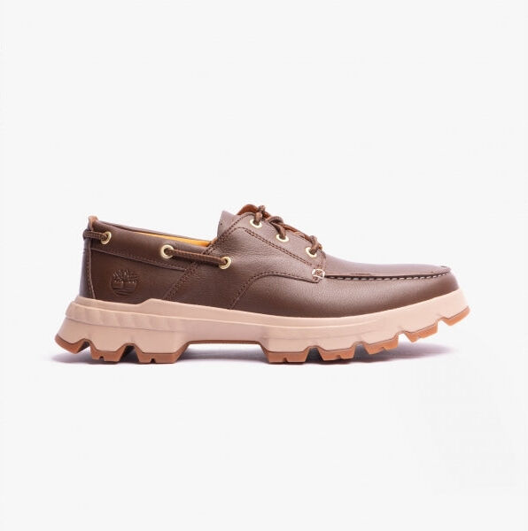 Timberland Tbl Originals Ultra Lthr Mt Ox Mens Full Grain Boat Shoes Dark Brown Leather - Size Uk 8