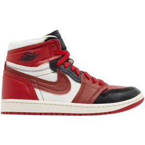 Nike Womens Air Jordan 1 Mm Red High Tops Leather - Size Uk 4.5