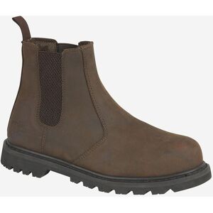 Grafters Glendale Safety Boot Mens - Brown Leather - Size Uk 10 Grafters Glendale Safety Boot Mens - Brown Leather - Size Uk 10
