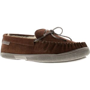 Hush Puppies Ace Leather Mens Full Slippers Chocolate - Brown Suede - Size Uk 7 Hush Puppies Ace Leather Mens Full Slippers Chocolate - Brown Suede - Size Uk 7