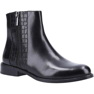 Hush Puppies Frances Memory Foam Ankle Boot Womens - Black Leather - Size 7 (Uk Shoe) Hush Puppies Frances Memory Foam Ankle Boot Womens - Black Leather - Size 7 (Uk Shoe)