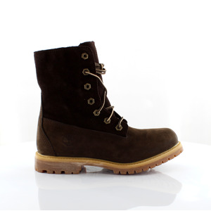Timberland Authentics Teddy Fleece Brown Leather Lace Up Womens Boots 8314a Leather (Archived) - Size Uk 3.5 Timberland Authentics Teddy Fleece Brown Leather Lace Up Womens Boots 8314a Leather (Archived) - Size Uk 3.5