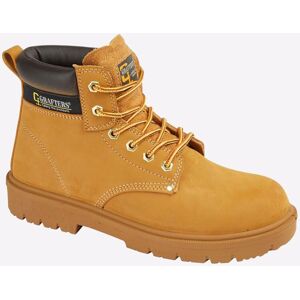 Grafters Stockton Safety Boot Leather Mens - Tan - Size Uk 10 Grafters Stockton Safety Boot Leather Mens - Tan - Size Uk 10