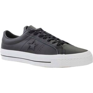 Converse One Star Ox Mens Black Trainers Leather (Archived) - Size Uk 5.5 Converse One Star Ox Mens Black Trainers Leather (Archived) - Size Uk 5.5
